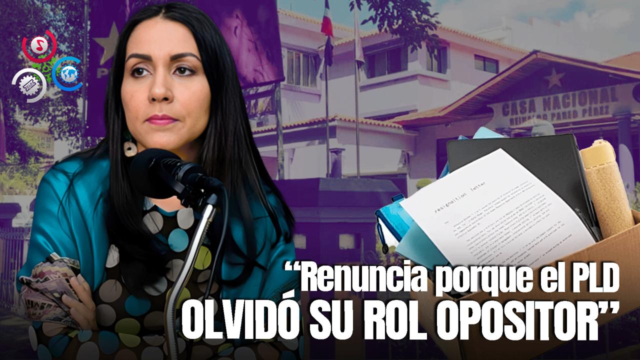 Claudia Rita Abreu Renuncia Del PLD Tras 25 Años De Militancia Por Situaciones Internas Del Partido