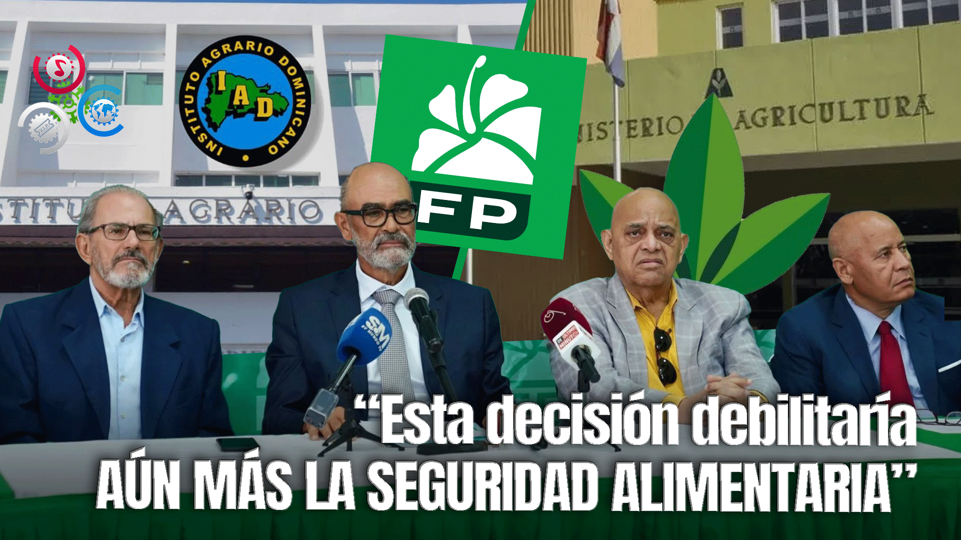 FP Rechaza Contundentemente La Propuesta De Fusión Del IAD Y El Ministerio De Agricultura