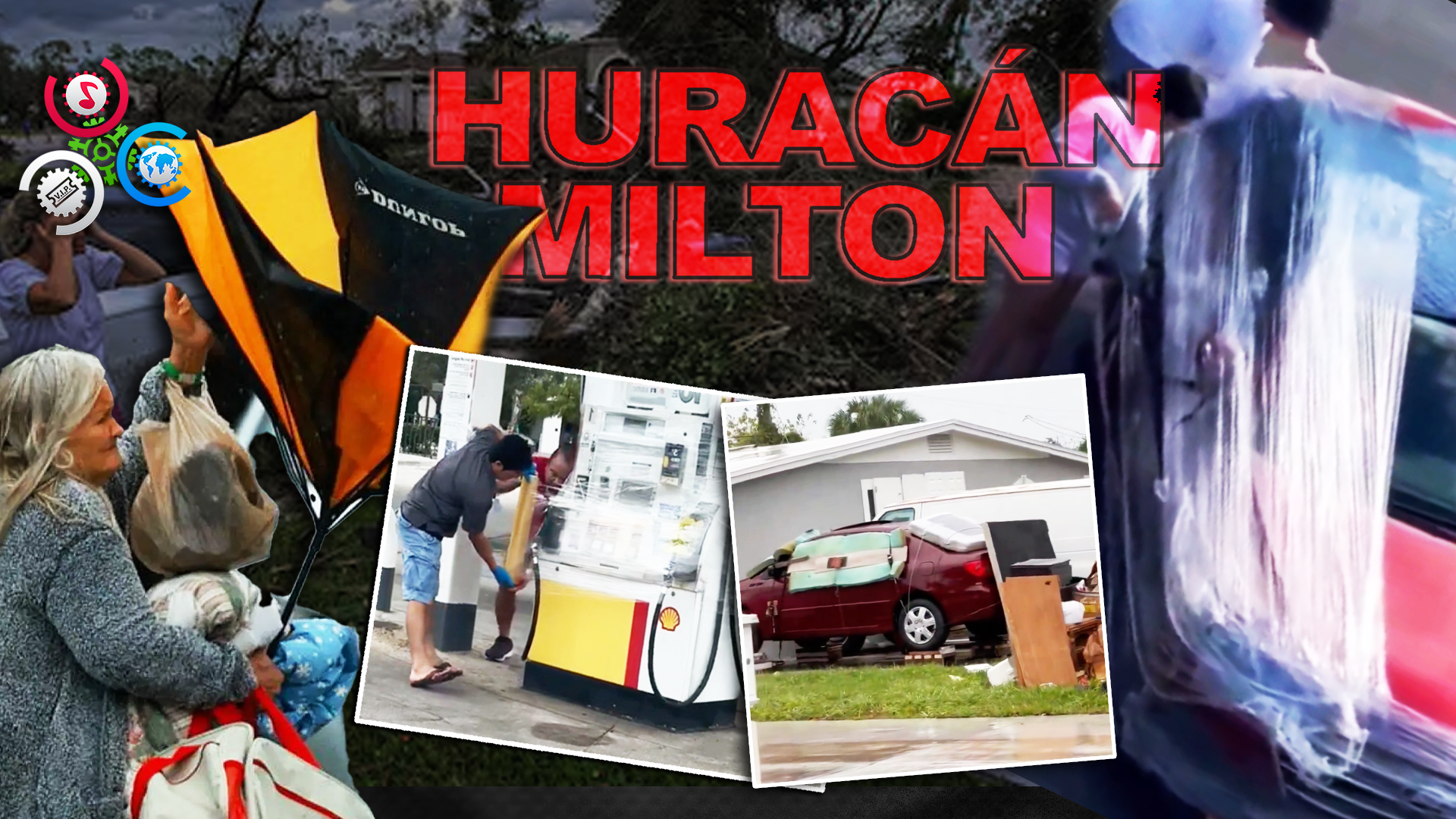 Momentos De Tensión Vivieron Residentes De Florida Ante La Inminente Llegada De Huracán Milton