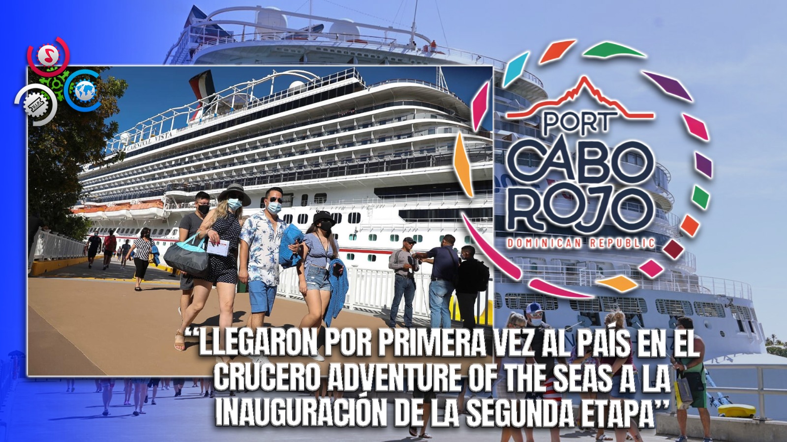 Más De 3,000 Turistas Llegan A República Dominicana Bordo De Un Crucero Internacional