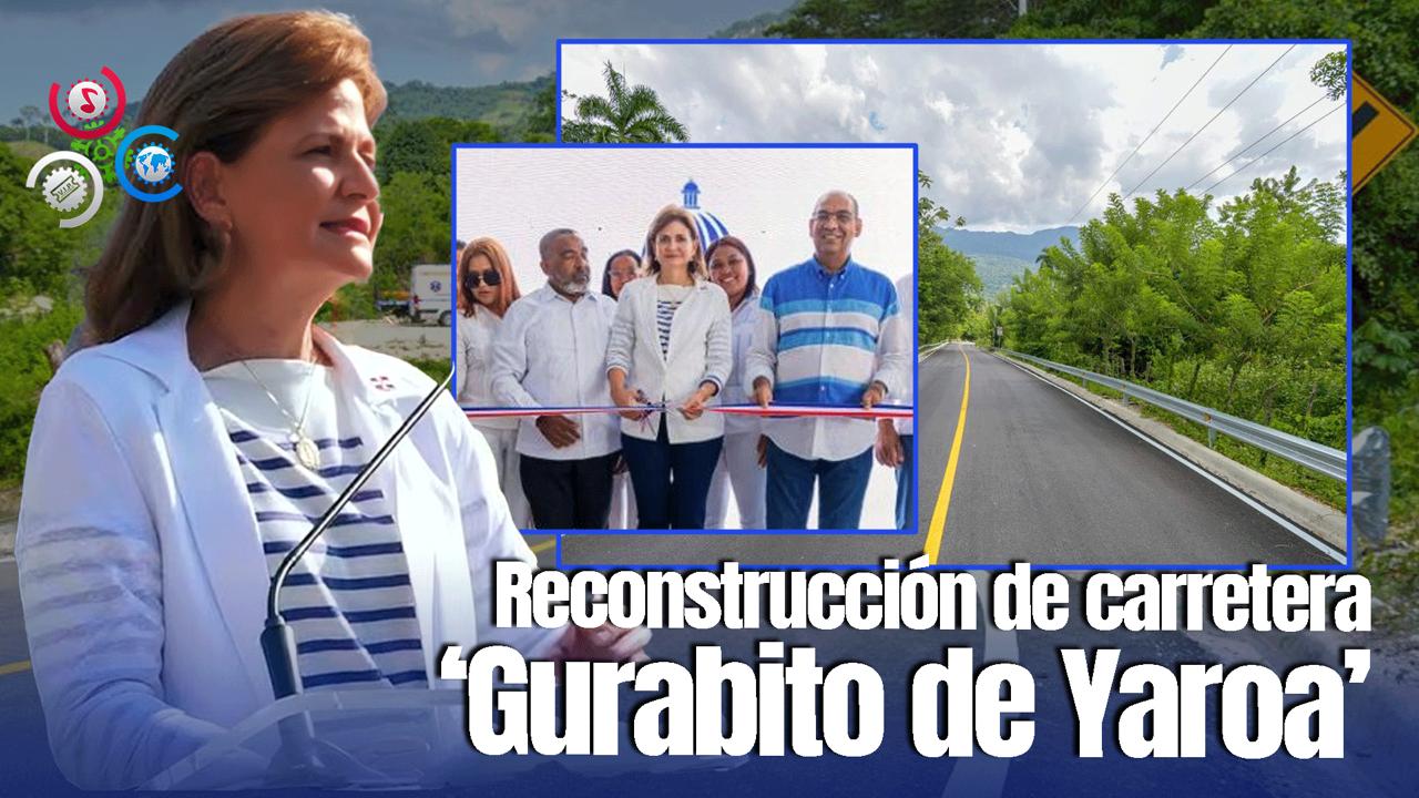 Raquel Peña Y Deligne Ascensión Encabezan Reinauguración De Carretera En Puerto Plata