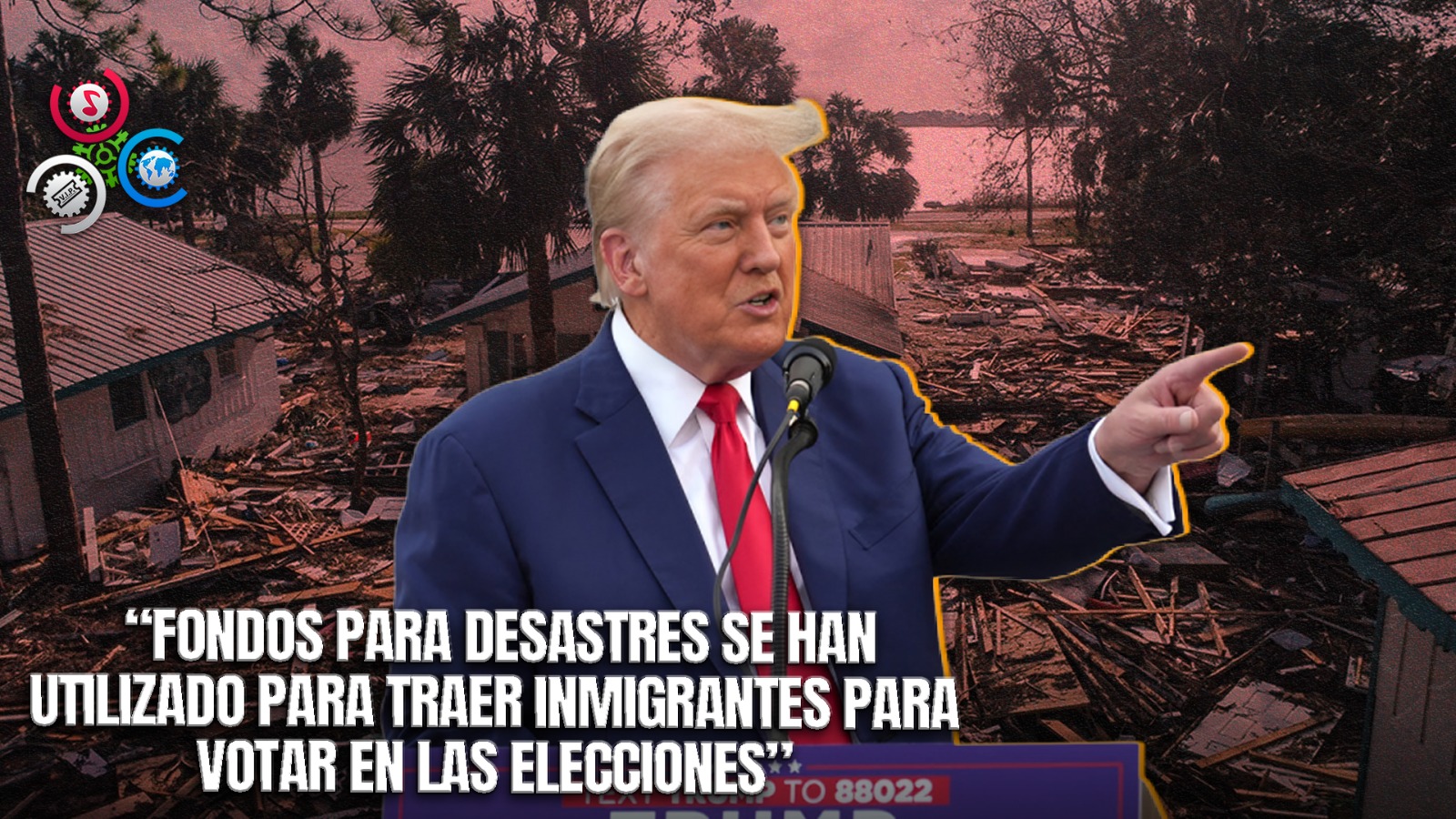 Trump Alega La Falta De Dinero Para Las Víctimas De Helene, Sin Presentar Evidencias