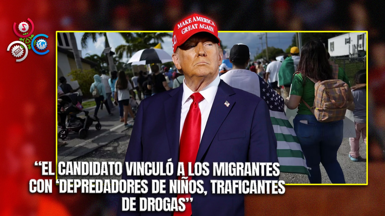 Trump Arremete Contra La Migración Irregular En Wisconsin Durante Su Mitin