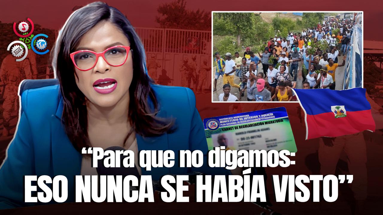 Diulka Pérez Insta A Tomar Precauciones Y No Alarmarse Por Regreso De Haitianos A RD