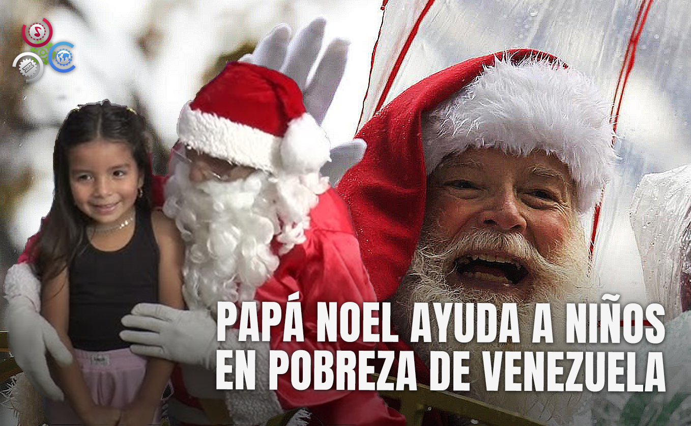 Papá Noel Visita A Cientos De Niños Que Enfrentan La Pobreza En Venezuela