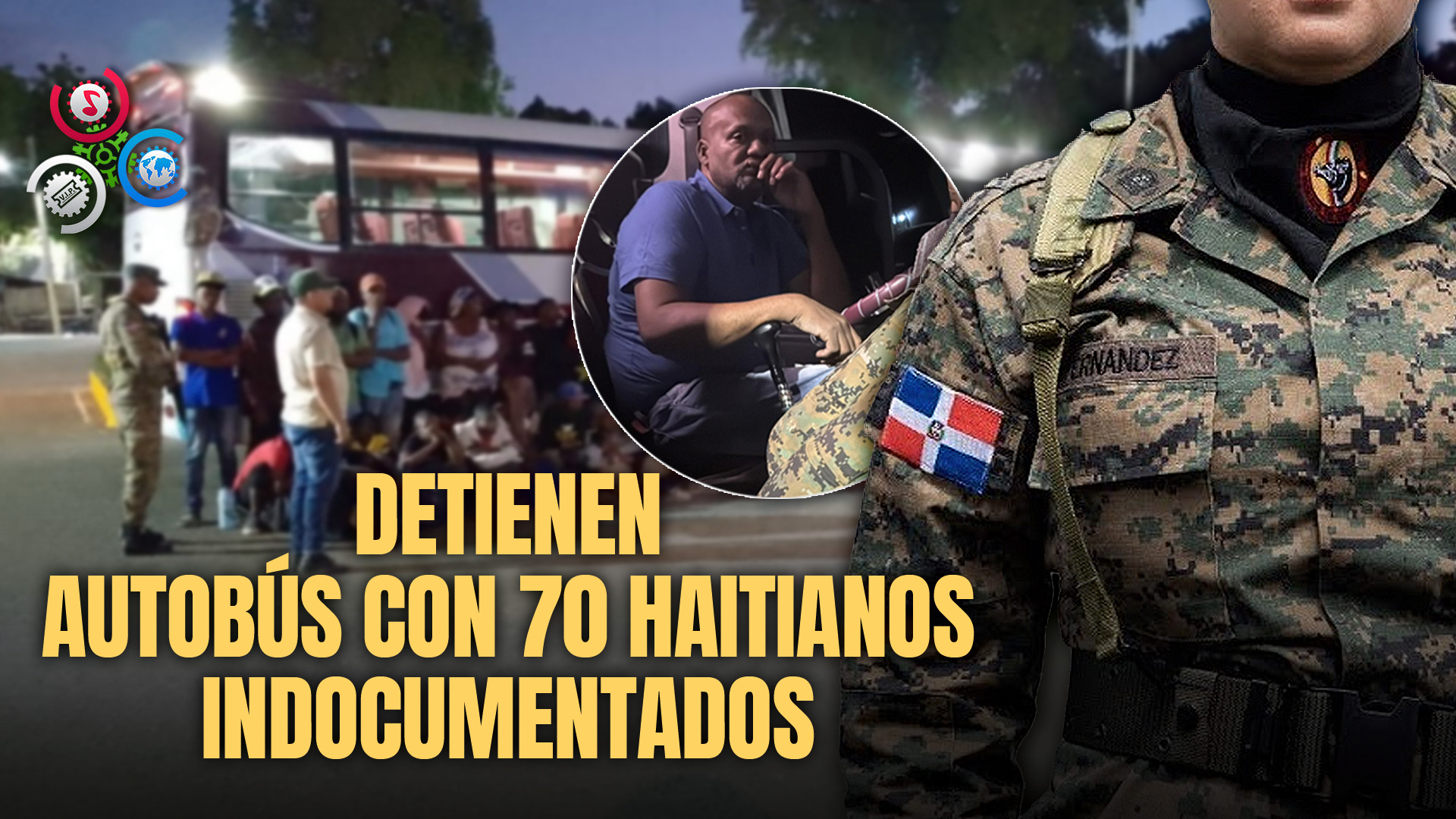 Ejército Frustra Tráfico De Indocumentados Con Detención De Autobús En Azua