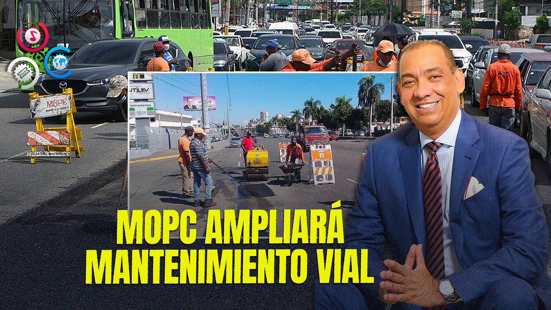 MOPC Ampliará Programa De Mantenimiento En El Gran Santo Domingo