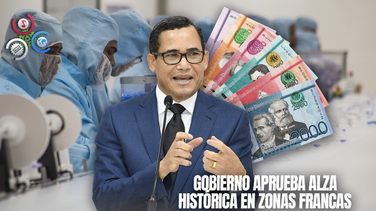 Aumentan 26% Al Salario Mínimo Para Empleados De Zonas Francas