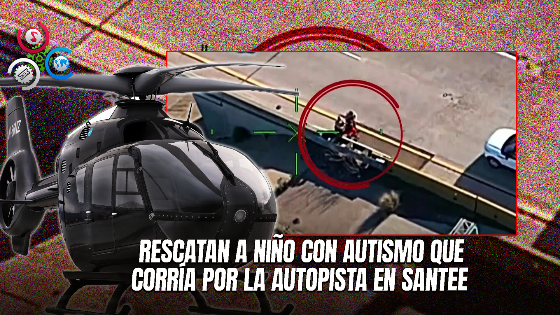 Niño Con Autismo Arriesga Su Vida Al Correr Descontroladamente Por La Autopista En Santee, CA