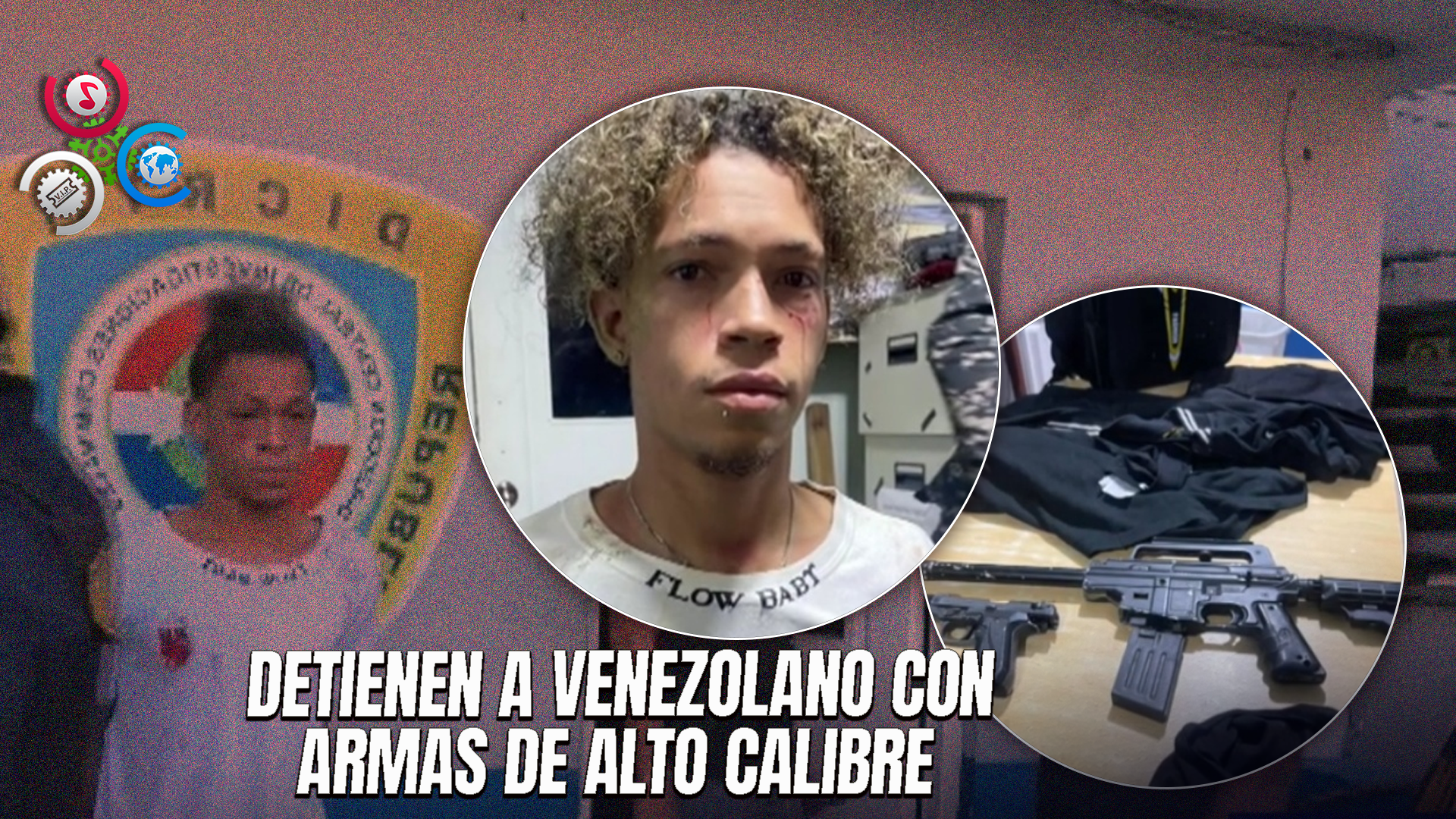 Venezolano Armado Es Capturado En Villa Altagracia; Otro Presunto Asaltante Escapó