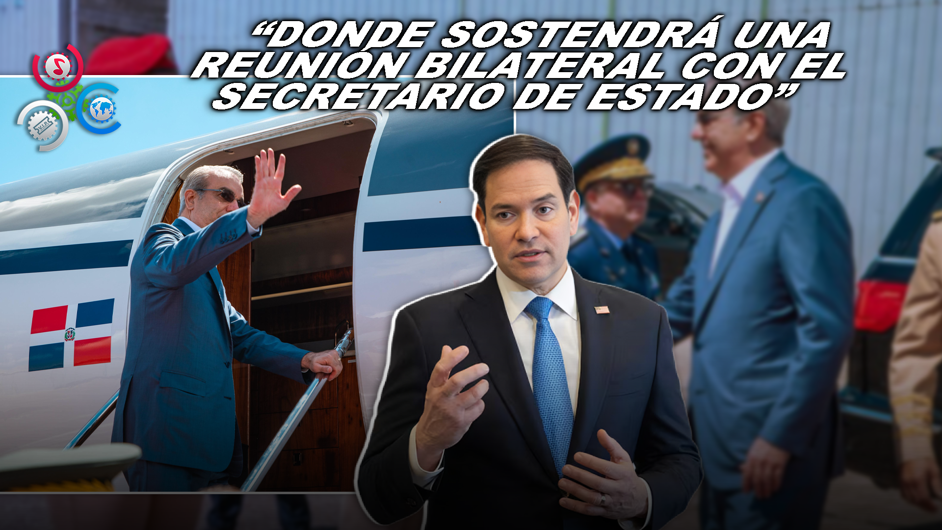 Presidente Abinader Se Dirige A EE.UU. Para Tratar Agenda Bilateral Con Marco Rubio