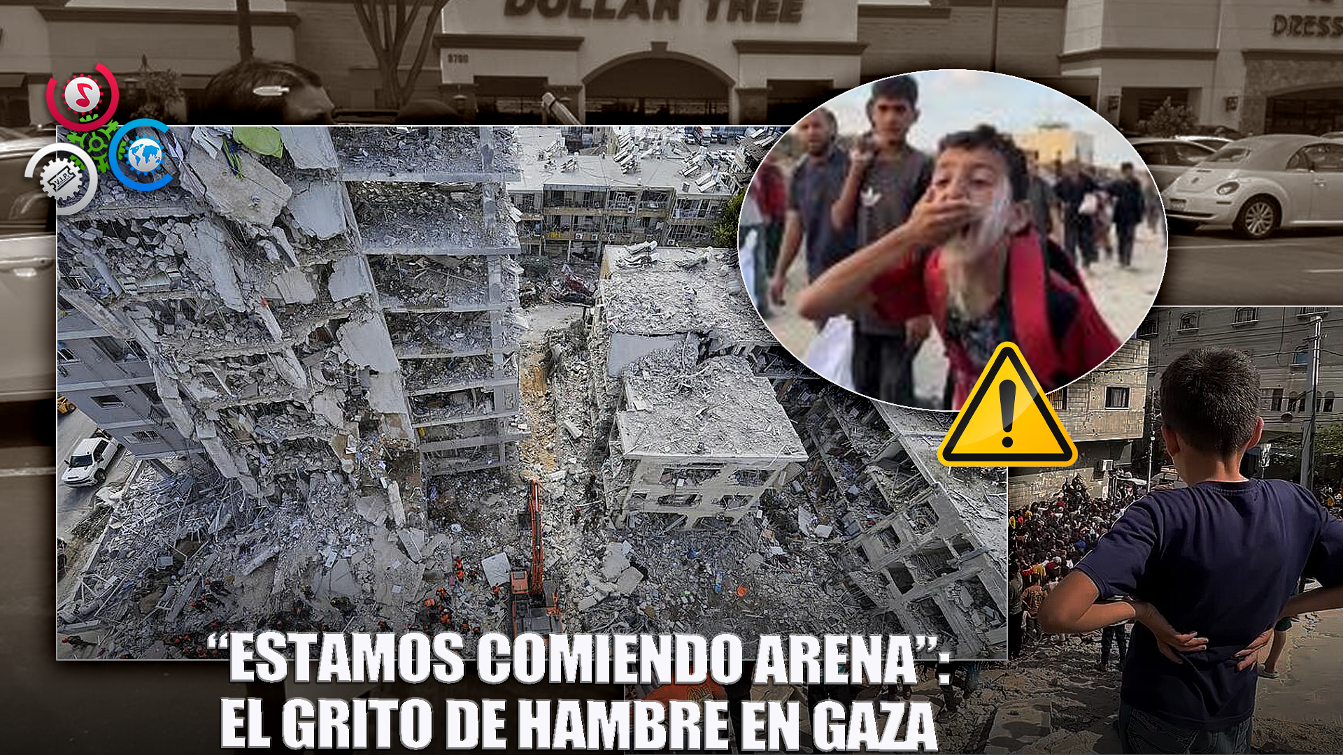 “Estamos Comiendo Arena”: Hambre Infantil En Gaza