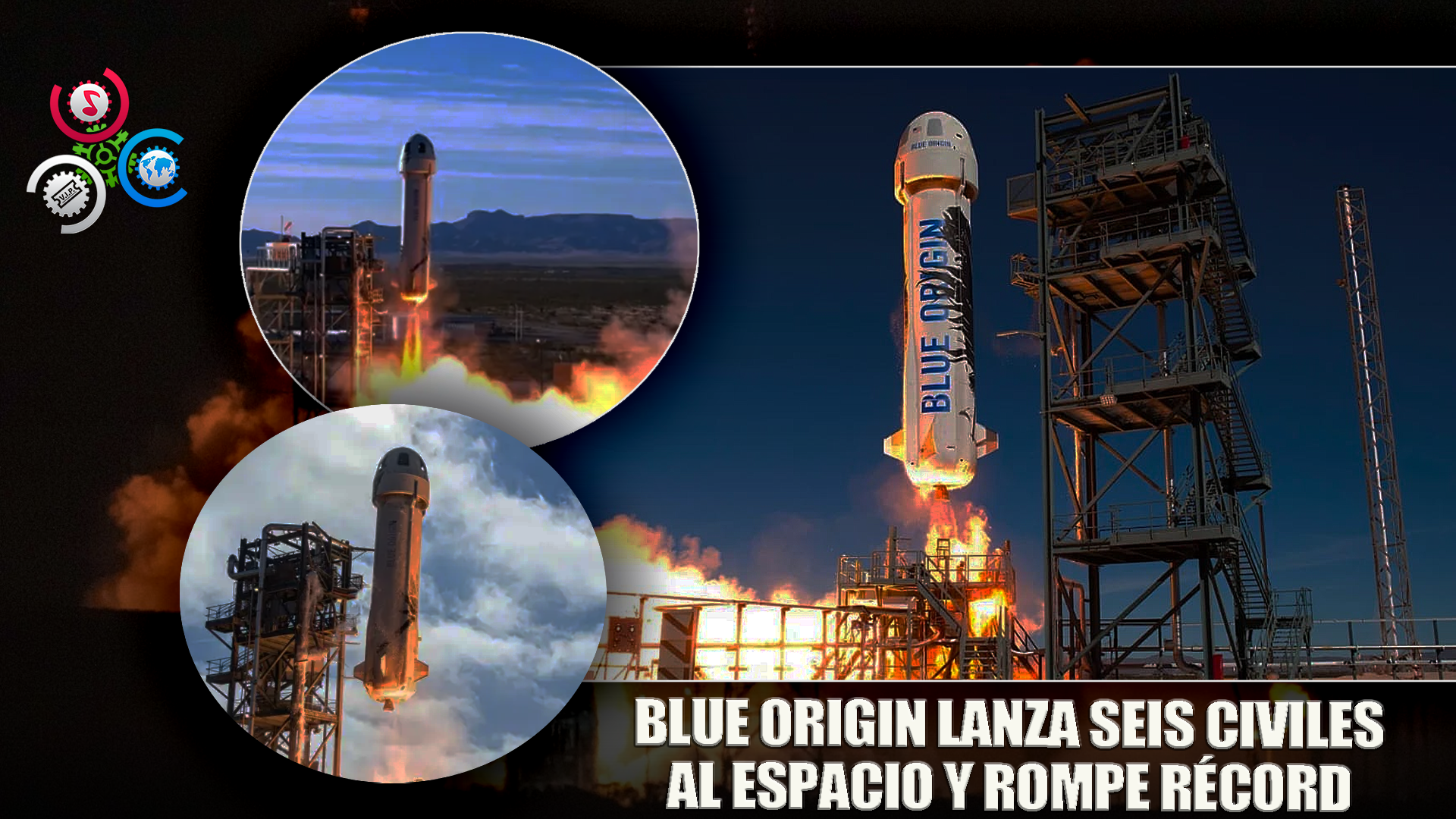 Lanzan Al Espacio Otro Cohete De Blue Origin Con Seis Pasajeros A Bordo