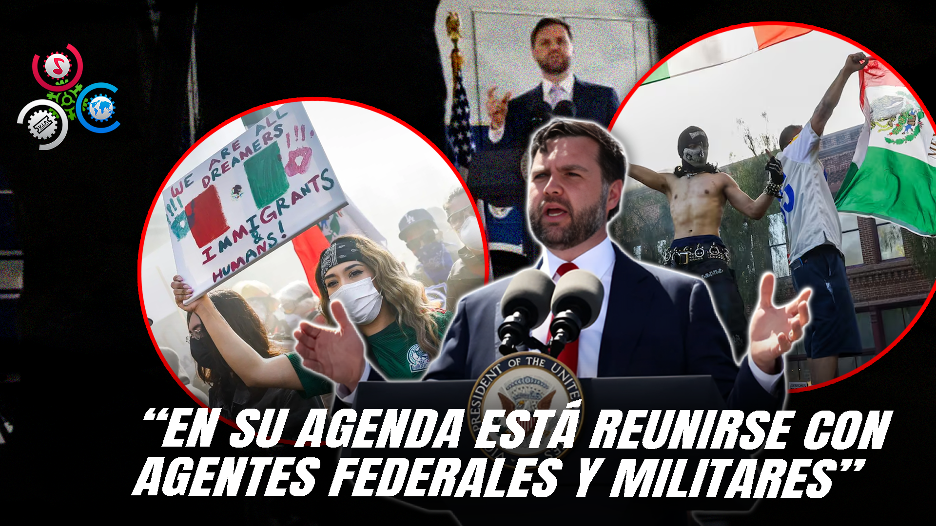 Tensión Por Guardia Nacional Marca Visita De JD Vance A Los Ángeles