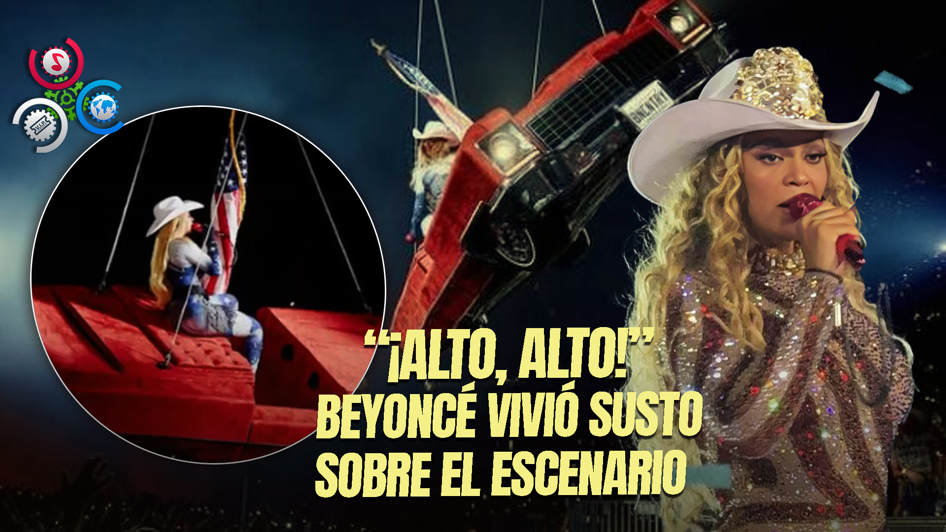 Beyoncé Vive Momento De Tensión En Pleno Concierto Tras Falla En Su “auto Volador”