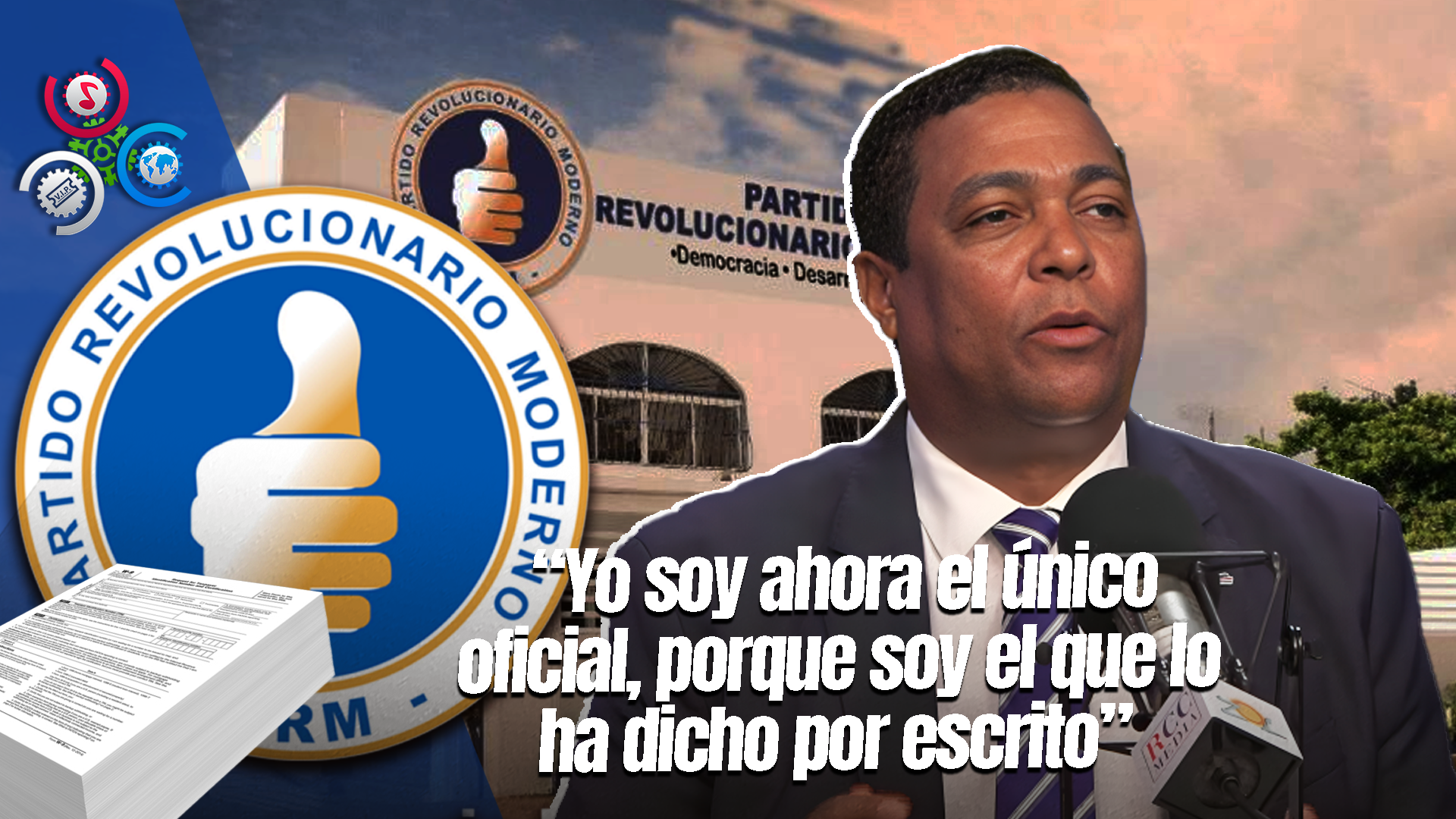 Víctor D’Aza Formaliza Su Aspiración Presidencial Y Afirma Ser El Primero En Hacerlo Por Escrito En El PRM