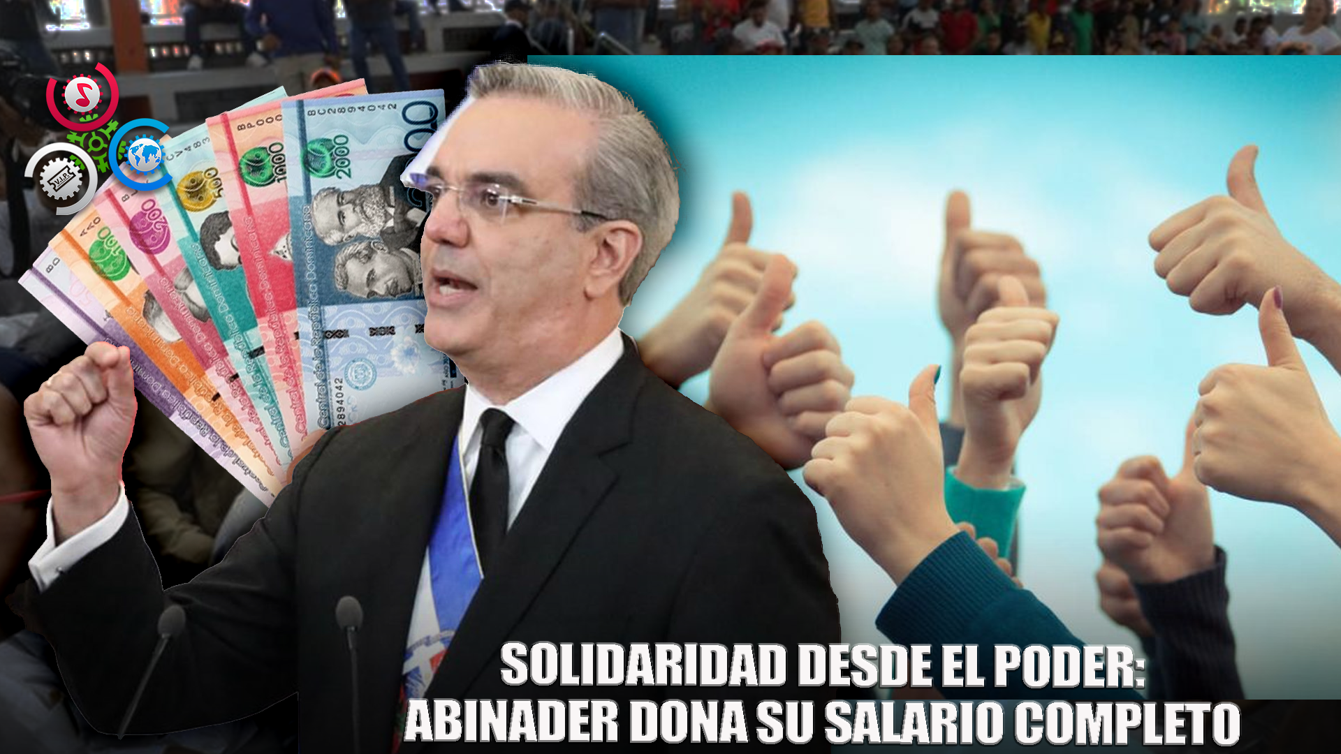 Abinader Dona Su Salario Completo A Causas Sociales