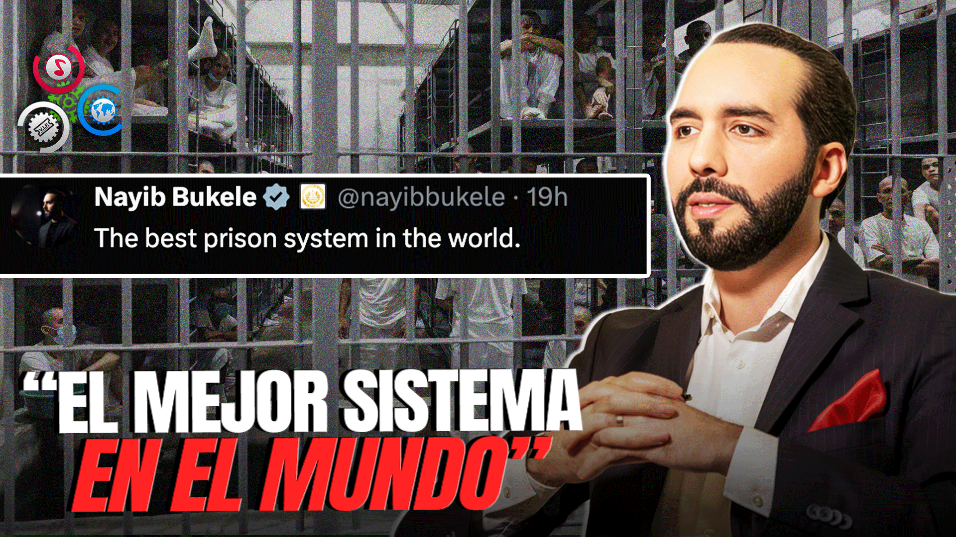 Presidente Bukele Asegura Que El Sistema Carcelario De El Salvador Es El Mejor