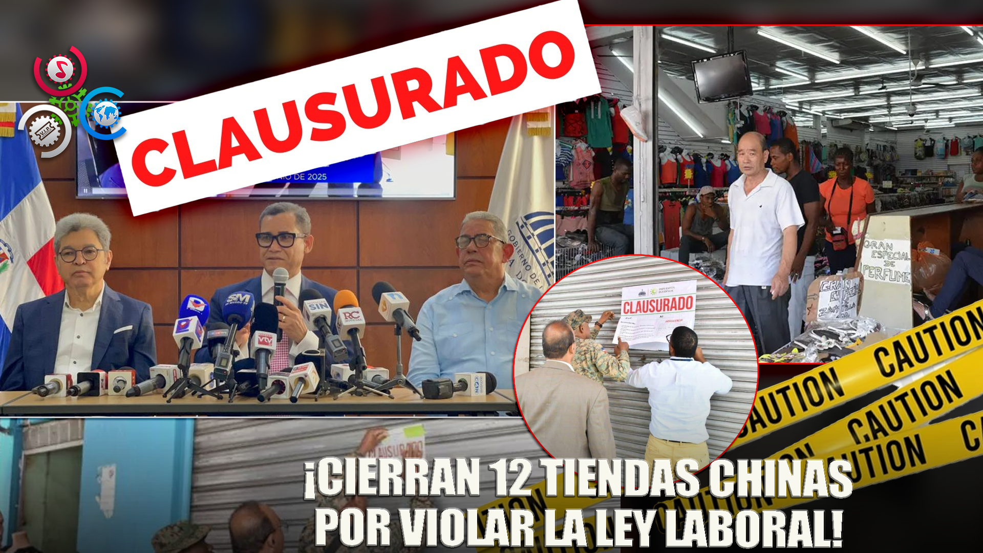Clausuran 12 Tiendas Chinas En La Duarte Por Violaciones Laborales