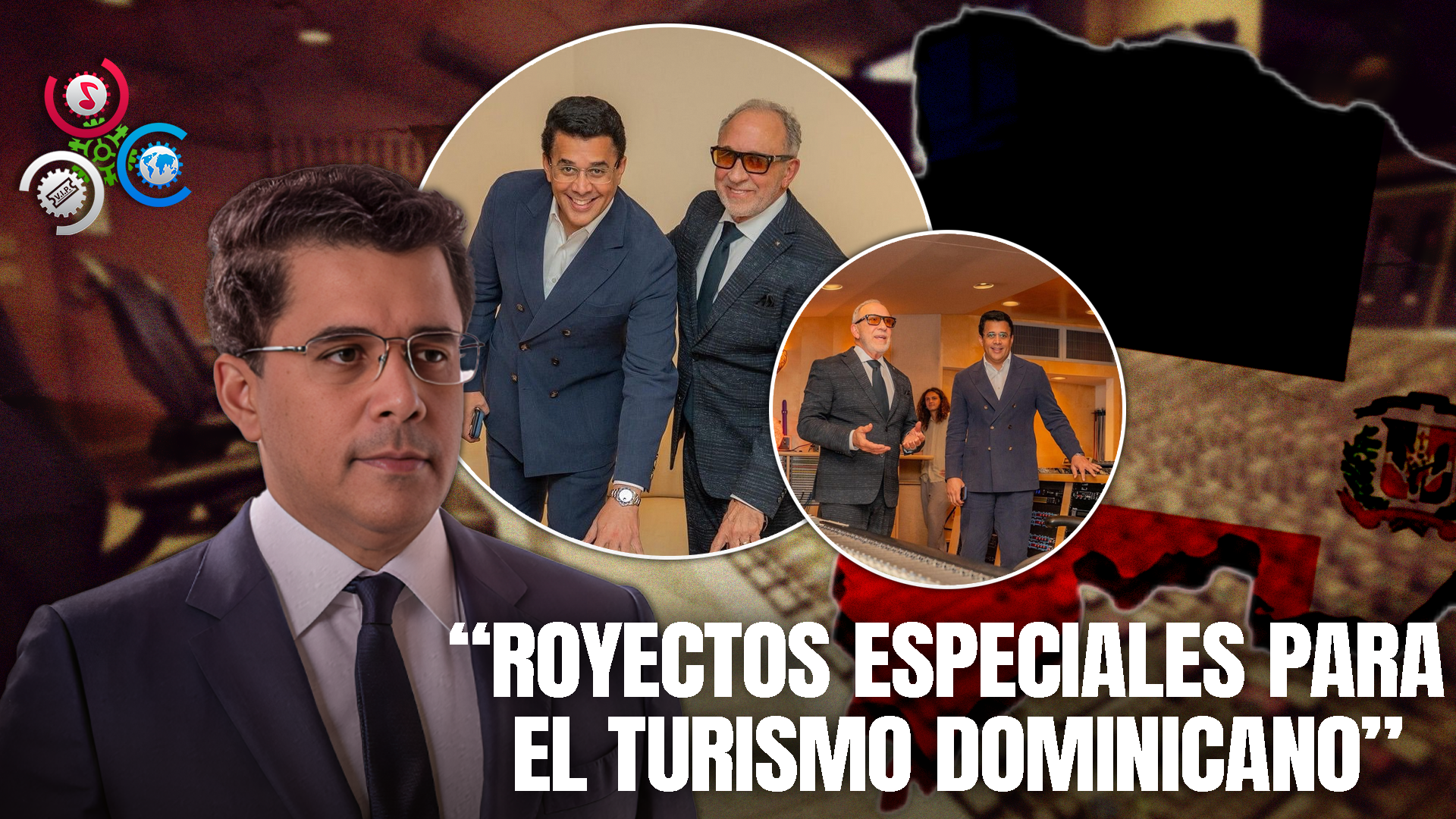 Collado Y Emilio Estefan Alistan Proyectos Especiales Para Impulsar El Turismo Dominicano