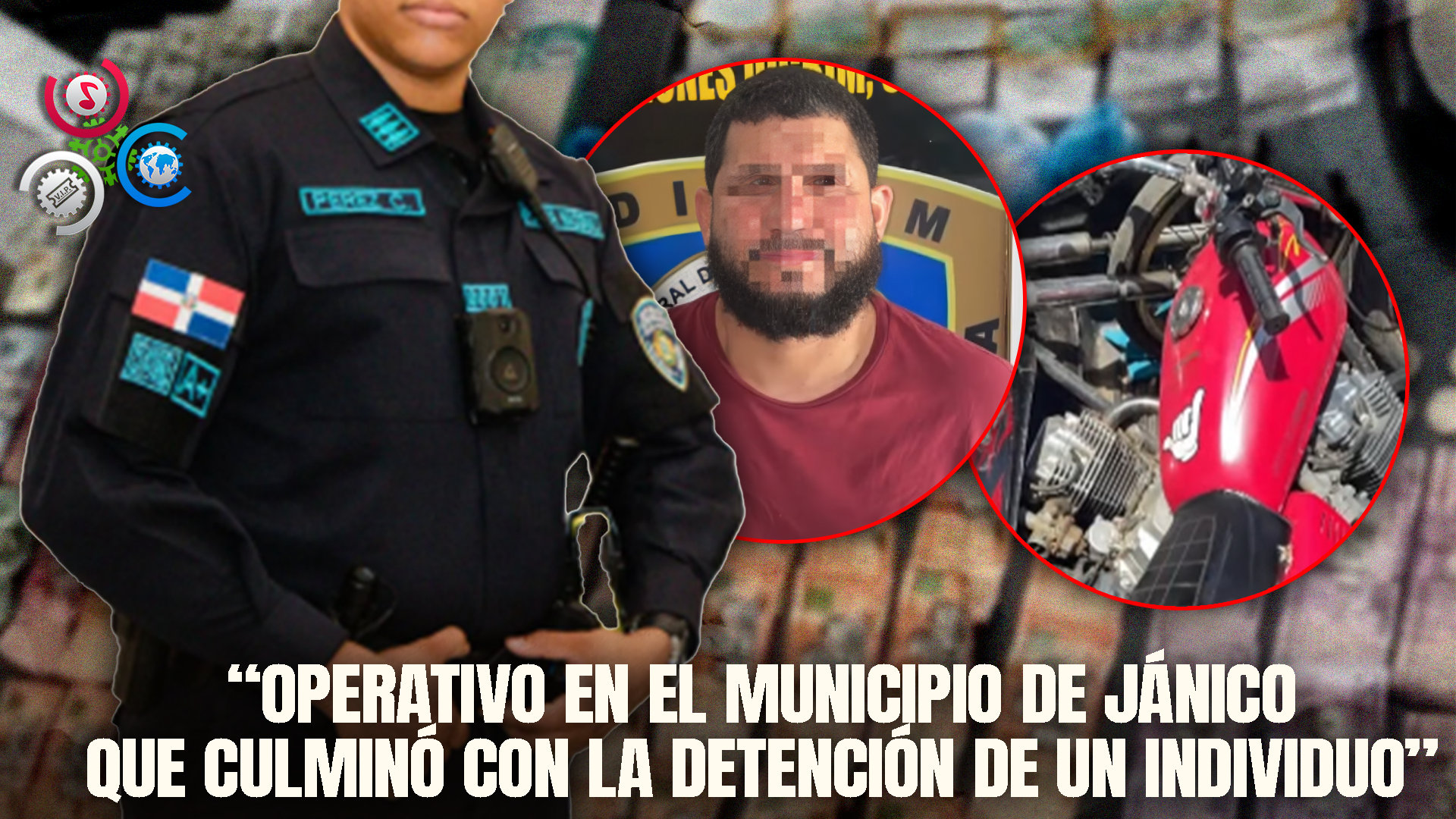 Detienen A Hombre En Santiago Con Drogas, Armas Y Dinero En Efectivo Durante Allanamiento En Jánico