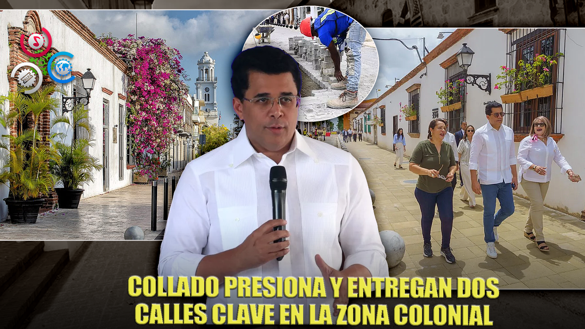 Dos Calles De La Zona Colonial Entregadas Tras Citación De Collado