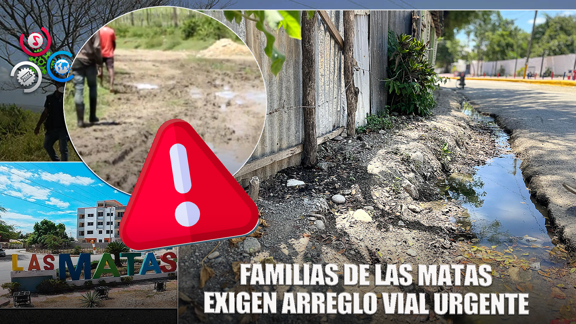 Familias Exigen Reparación Vial En Las Matas De Farfán