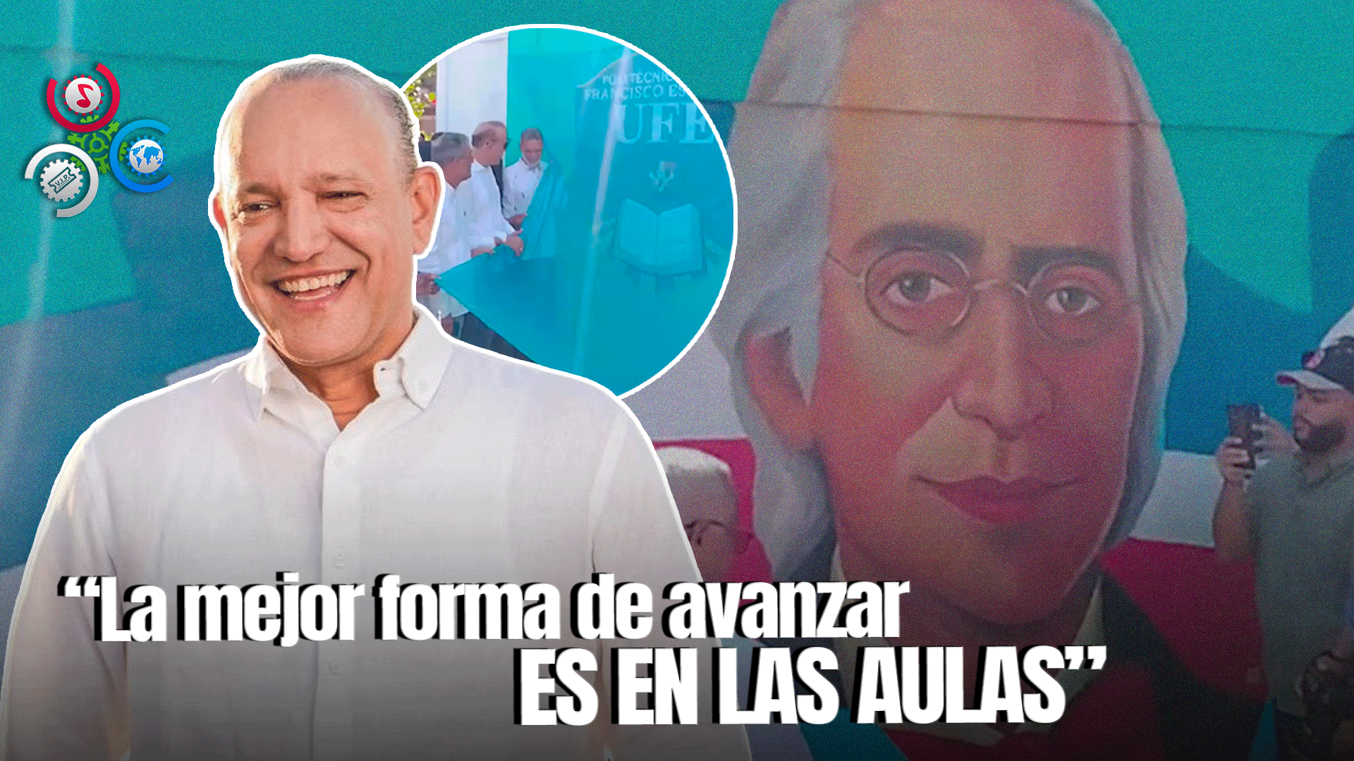 Inauguran Nuevo Mural Y Remozamiento De Calle En Liceo UFE, Santiago