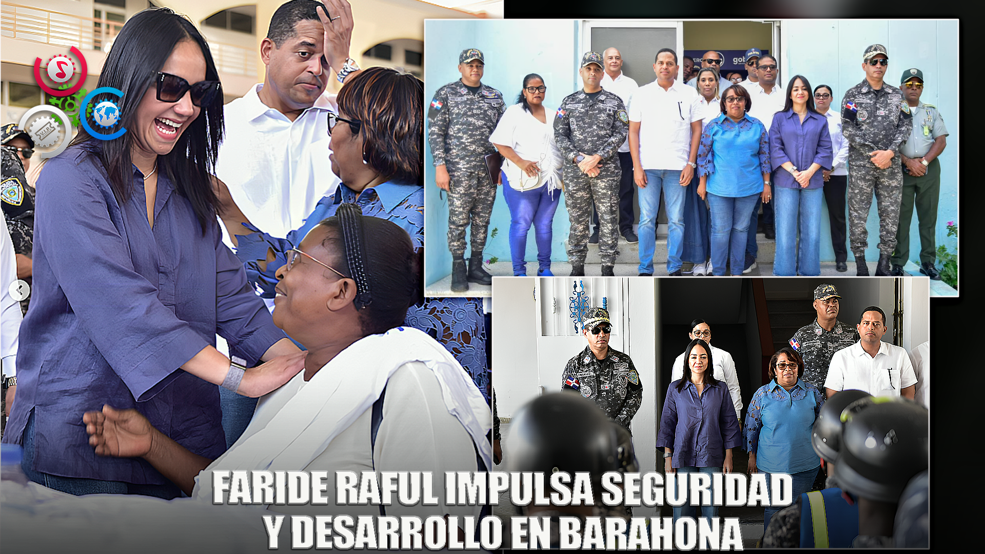 Interior Y Policía Se Reúne Con Autoridades En Barahona
