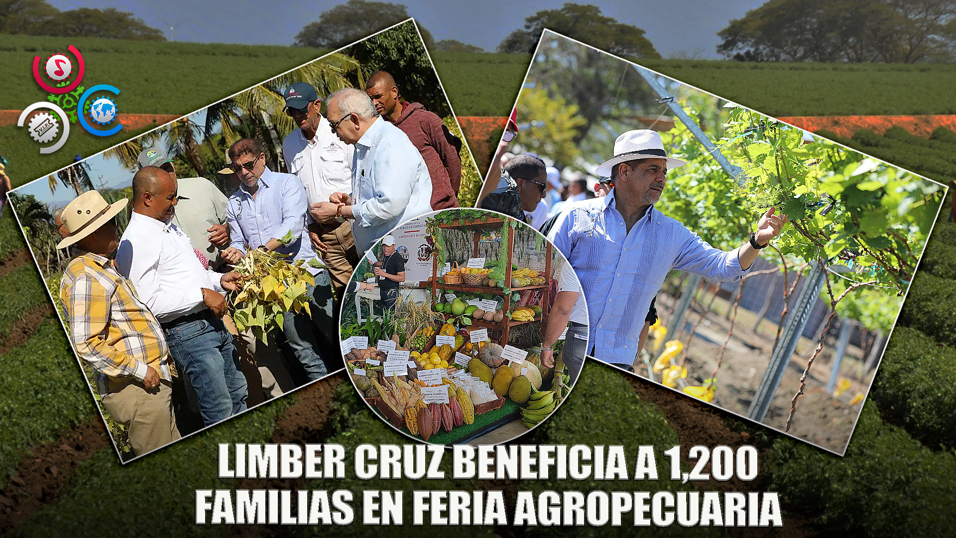 Limber Cruz Inaugura Feria Agropecuaria En Moca Para 1,200 Familias