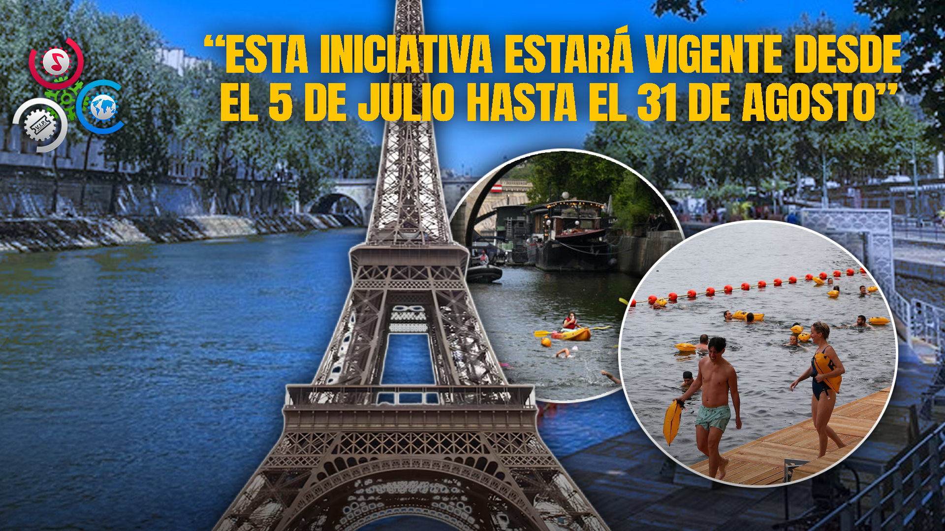 París Reabre El Sena Para El Baño Después De Más De 100 Años