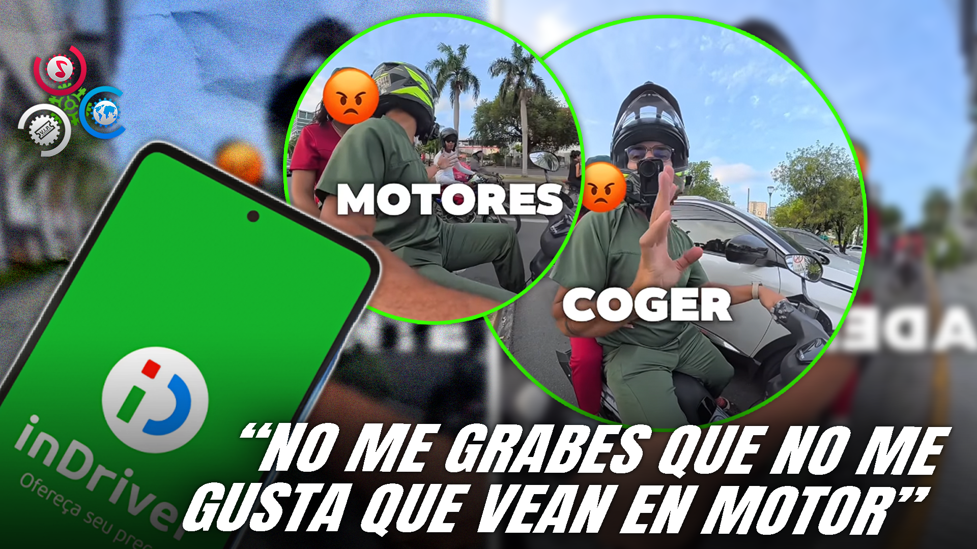 Pasajera De InDriver Se Niega A Abordar Motor Frente A Su Trabajo Por “ser De Clase Alta”