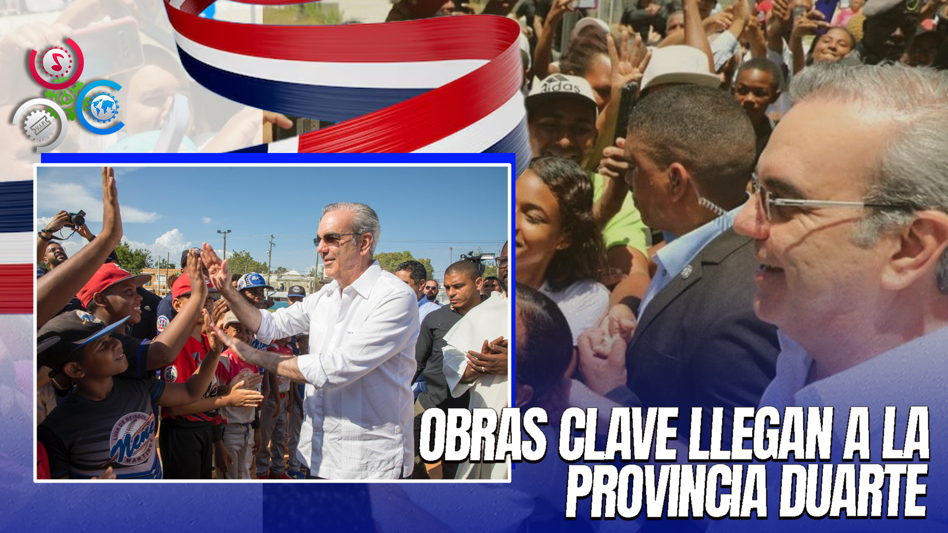 Presidente Abinader Entrega Obras Clave En La Provincia Duarte Para Fortalecer Salud, Servicios Públicos Y Deporte
