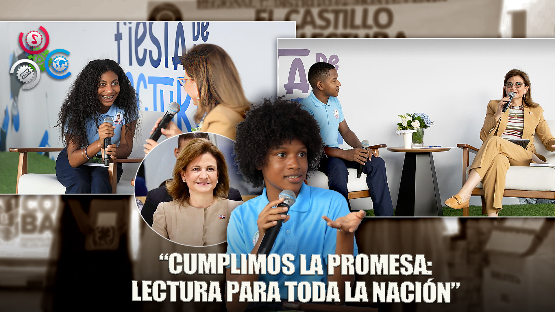 Raquel Peña Inaugura Festival De La Lectura