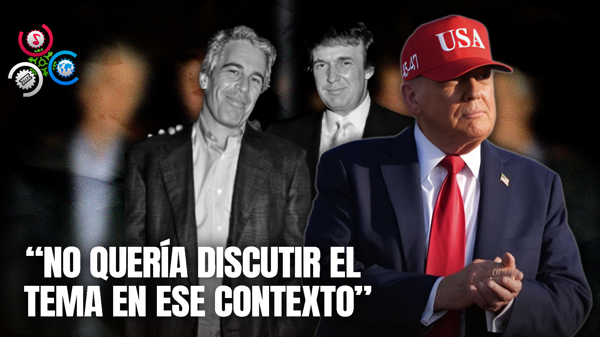 Reacción De Trump Tras Pregunta Sobre Su Amistad Con Jeffrey Epstein