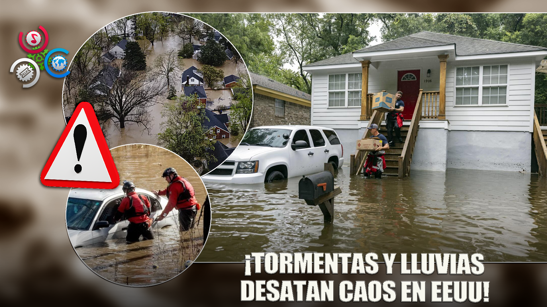 Tormentas Y Lluvias Causan Estragos En EEUU