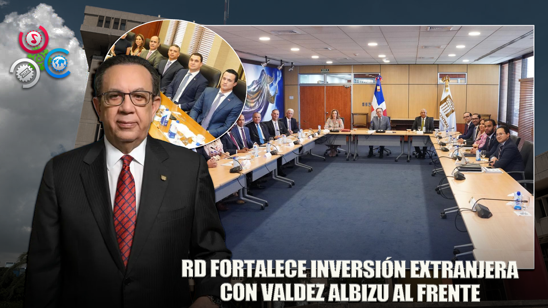 Valdez Albizu Se Reúne Con Inversionistas Extranjeros