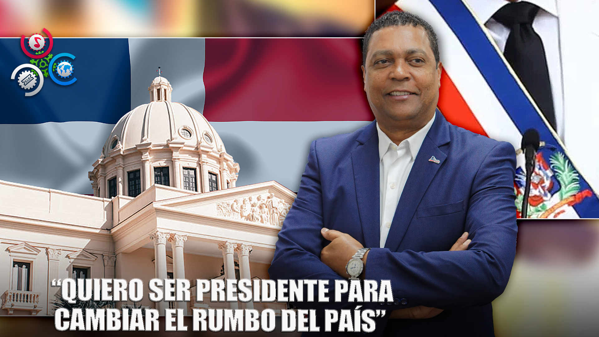 Víctor D’Áza: “Quiero Ser Presidente Para Servir A La Gente”