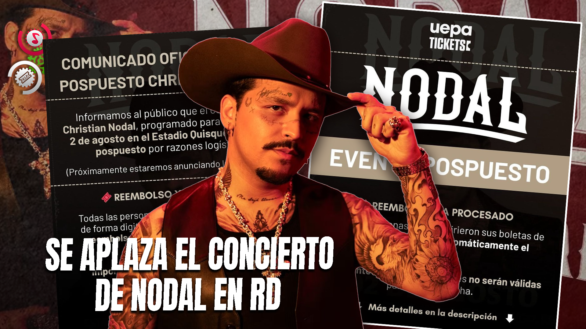 Christian Nodal Pospone Concierto En RD Por Razones Logísticas: Organizadores Prometen Nueva Fecha Pronto