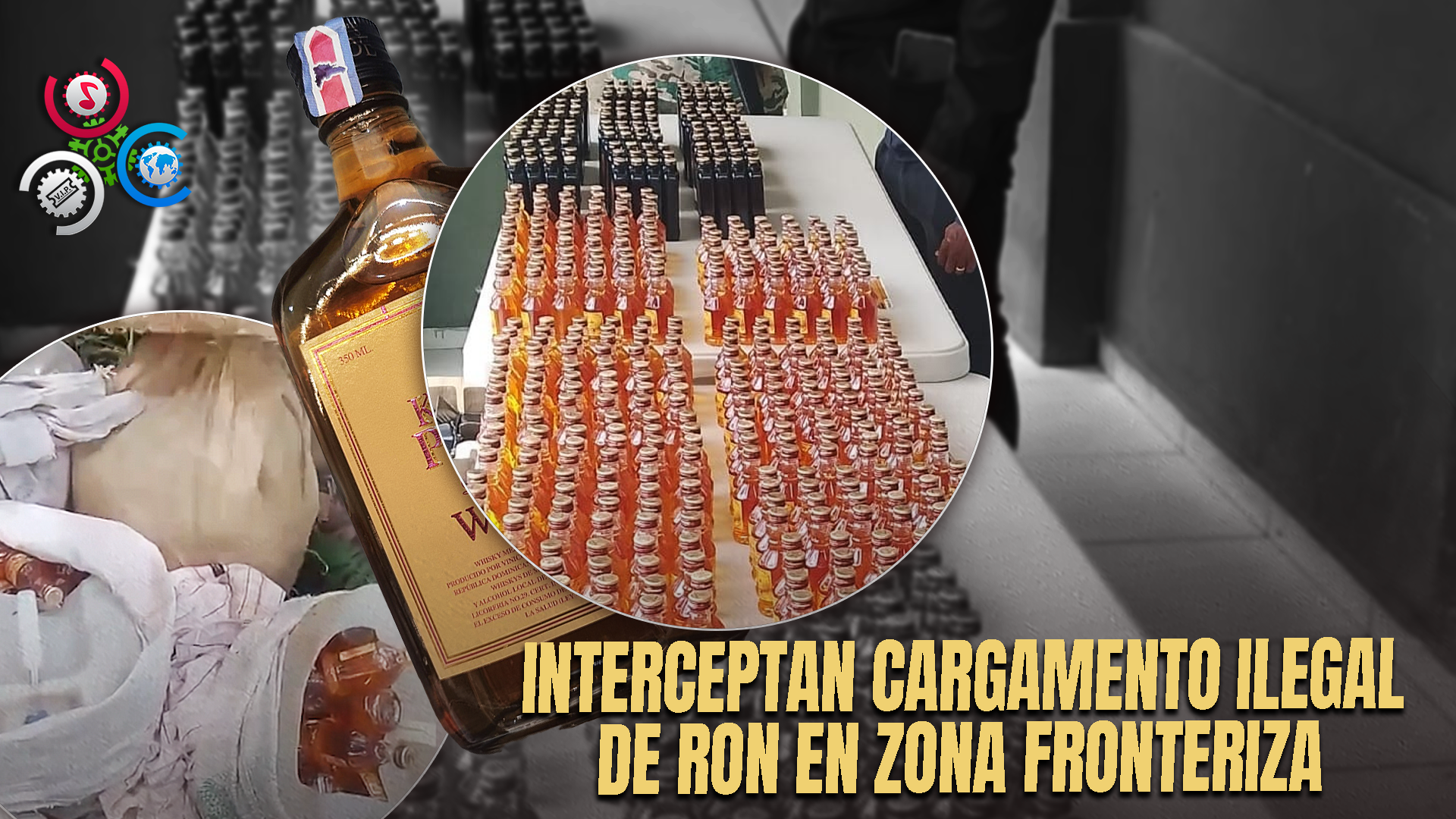 Ejército Dominicano Ocupa 648 Botellas De Ron De Contrabando En Dajabón