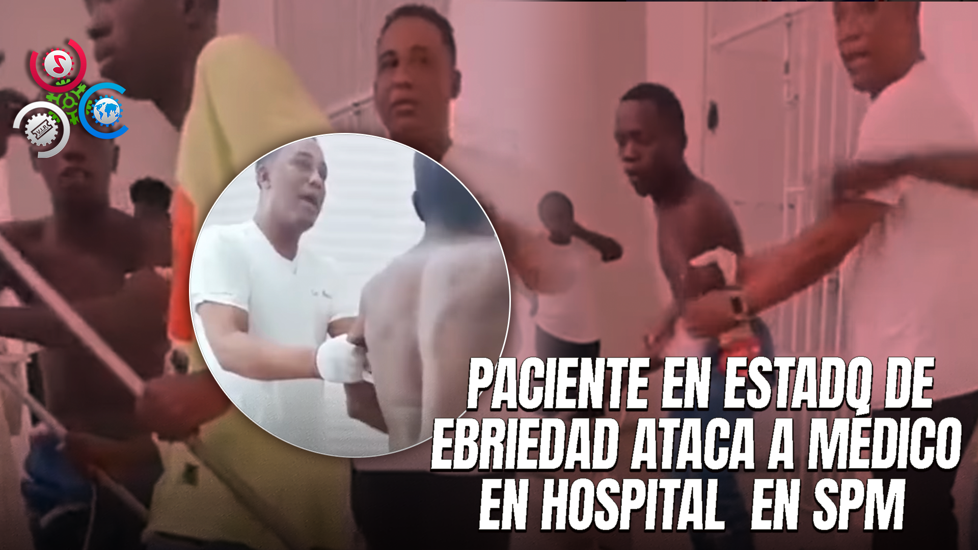 Nacional Haitiano En Estado De Embriaguez Y Herido Intenta Agredir A Médico En Hospital Ángel Ponce