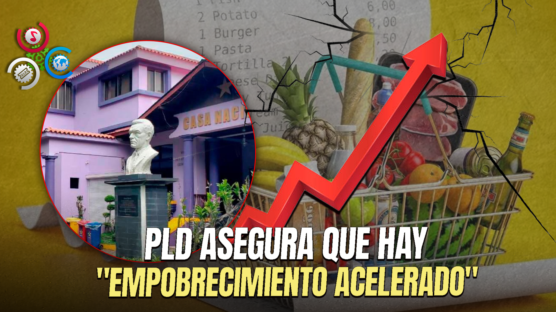 PLD Denuncia Que Costo De La Canasta Familiar Triplica Salario Promedio Y Agudiza Pobreza En RD