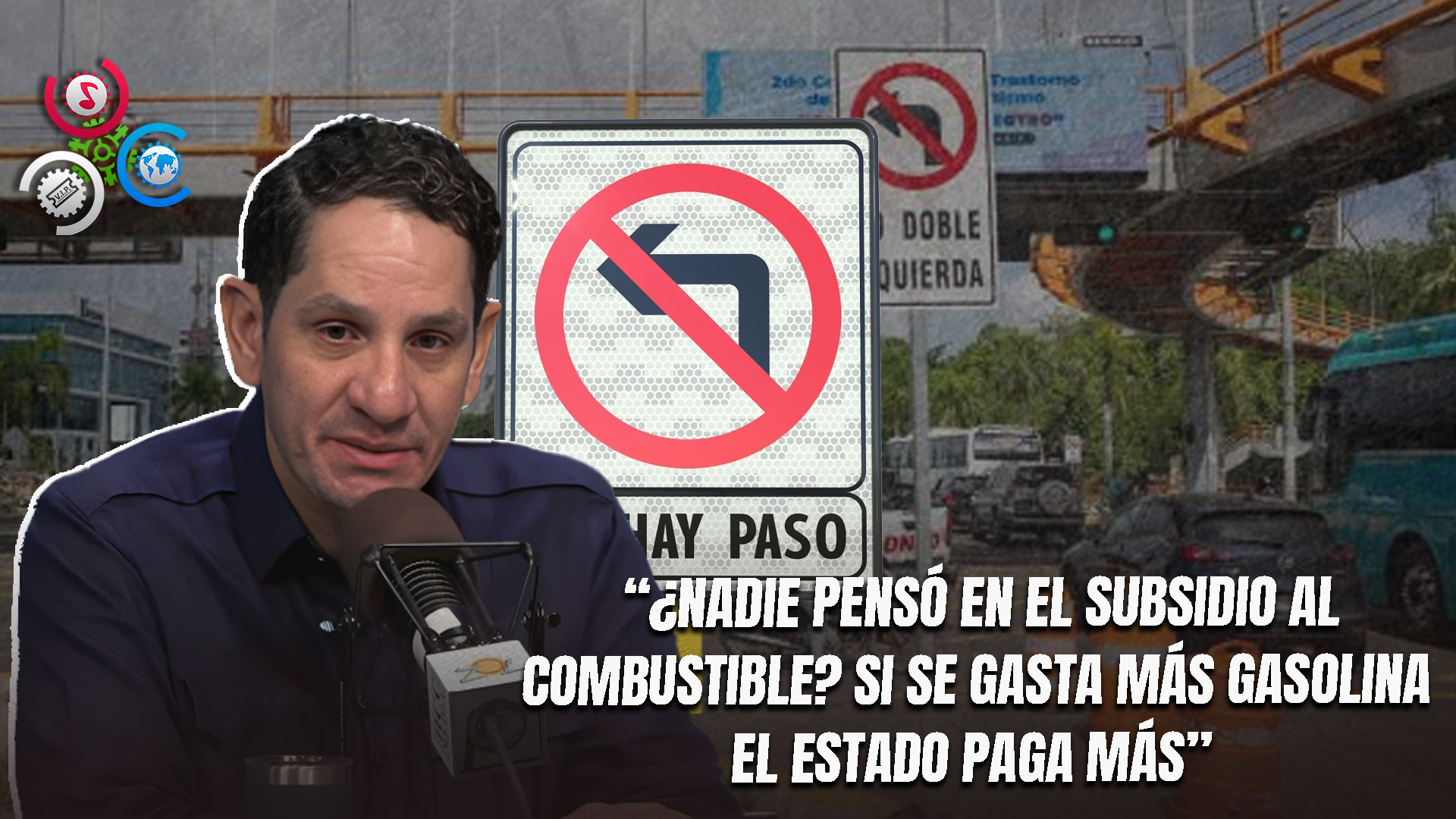 Virgilio Cuestiona Impacto Económico De Eliminar Giros A La Izquierda: “Si Se Gasta Más Combustible, Le Cuesta Más Al Estado”