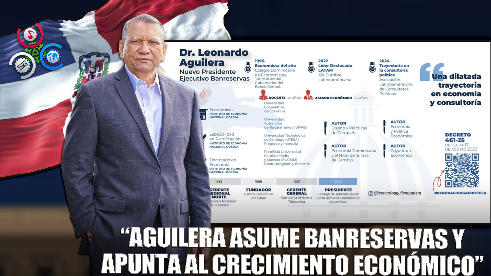 Dr. Leonardo Aguilera Batista Es Designado Presidente Ejecutivo Del BanReservas