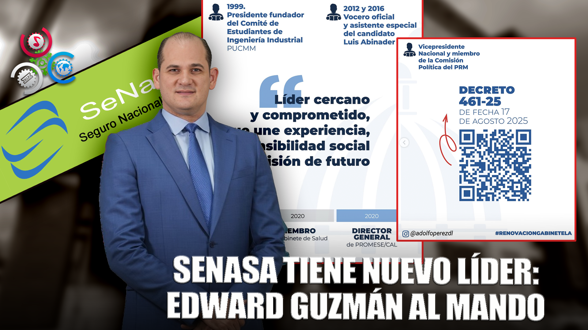 Edward Rafael Guzmán Padilla Designado Nuevo Director Ejecutivo De SeNaSa