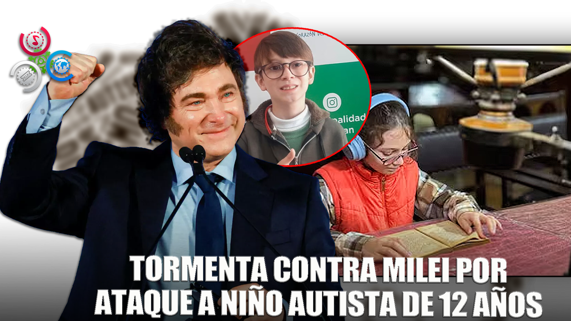 Milei Recibe Críticas Tras Incidente Con Niño Autista