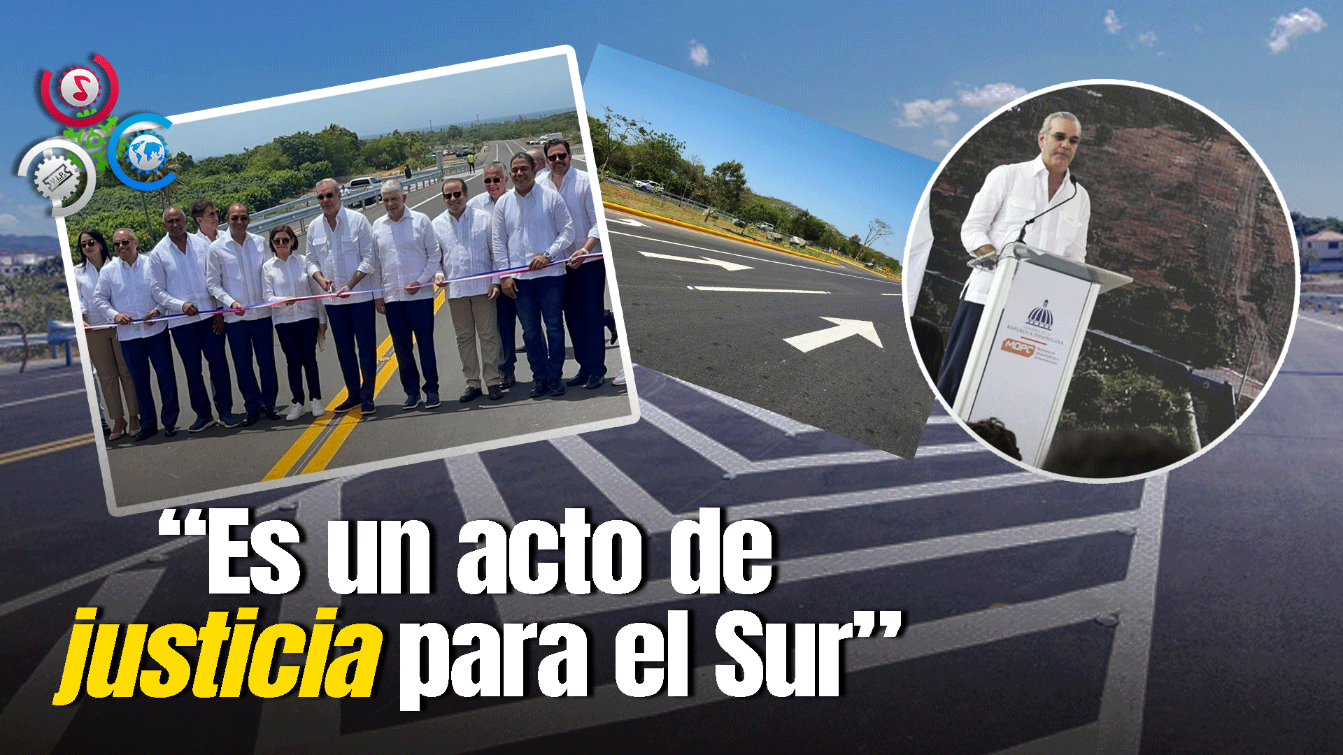 Presidente Abinader Encabeza Inauguración De Circunvalación En Baní