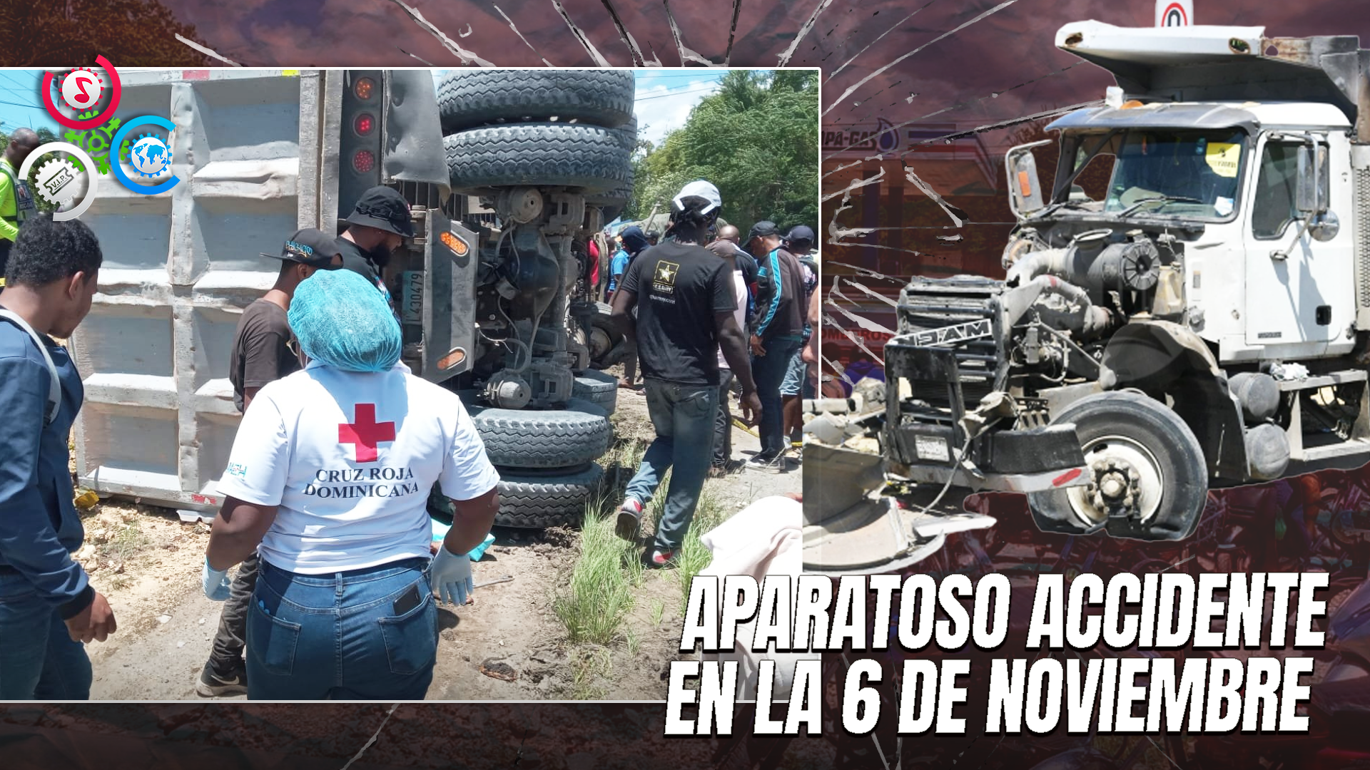 ¡Fatal Accidente En 6 De Noviembre!: Patana Embiste Parada De Motoconcho; Cinco Fallecidos