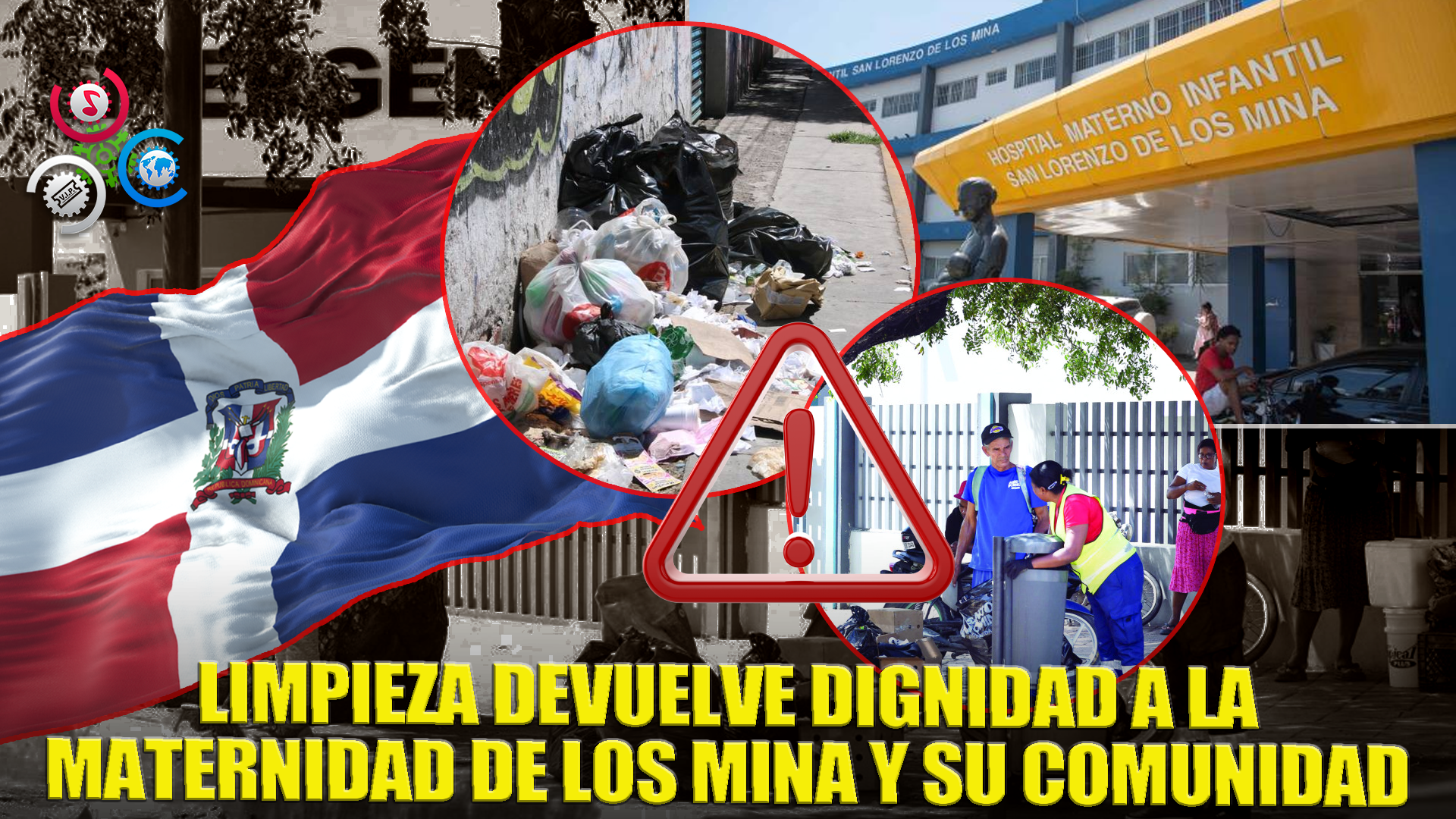 Alcaldía Interviene Alrededores De La Maternidad De Los Mina Tras Cúmulo De Basura