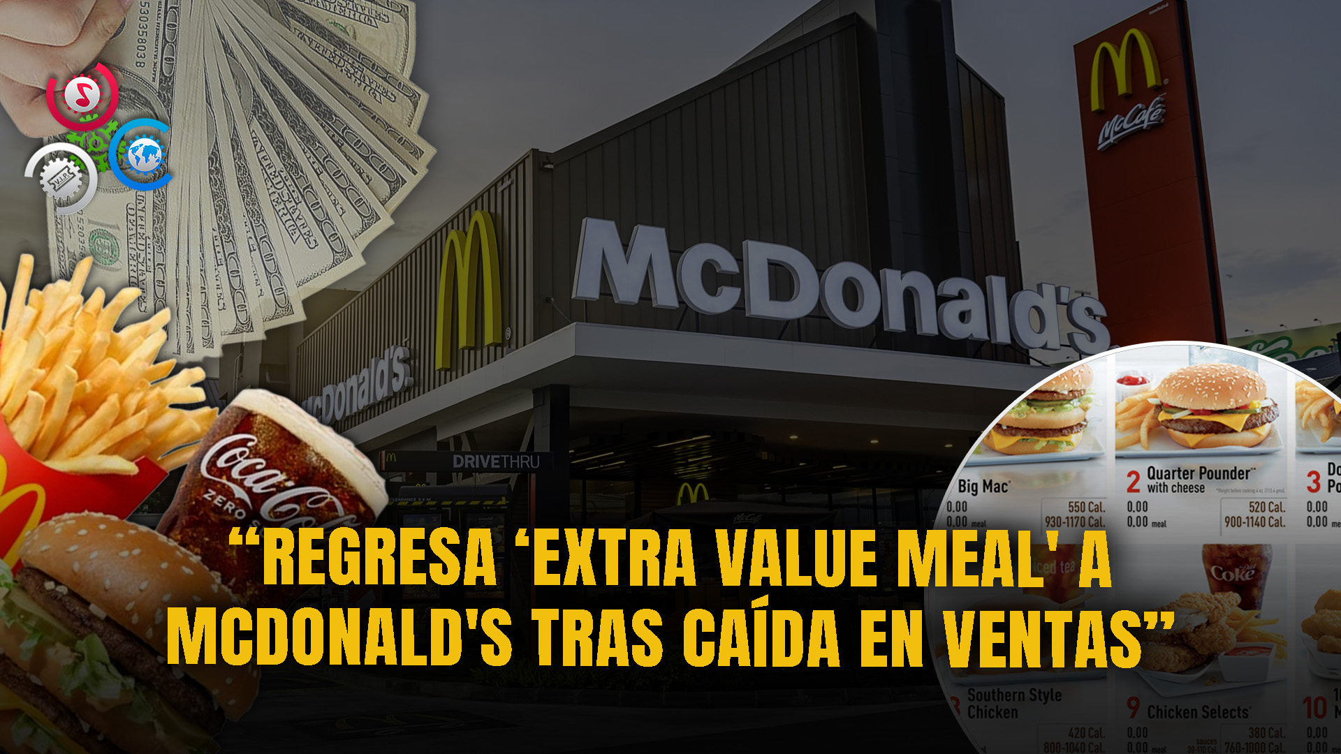 McDonald’s Reintroduce Su Famosa Promoción “Extra Value Meal” Tras Caída En Ventas
